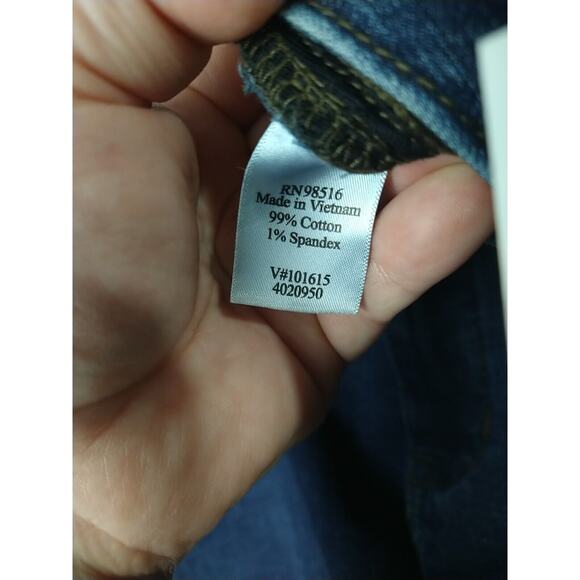 Cold Water Creek Woman 12L Jeans blueClassic Shaping Slim Leg Shaped Hips Casual - Picture 8 of 11